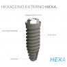 Implante Hexágono Externo HEXA