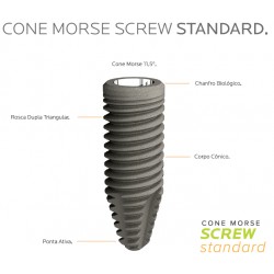 Implante Cono Morse Standard